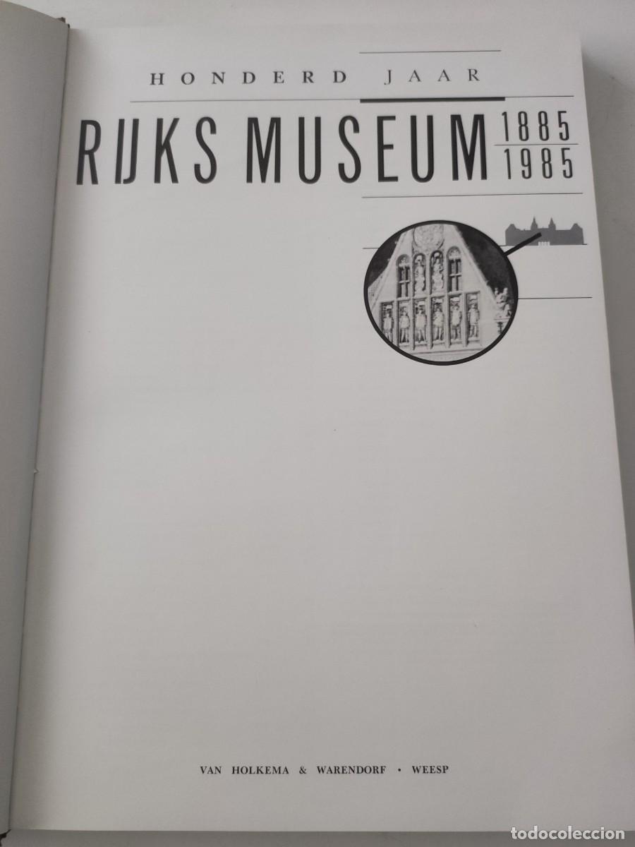 Libros de segunda mano: Rijks Museum 1885-1895. Honderd Jaar. - Foto 1