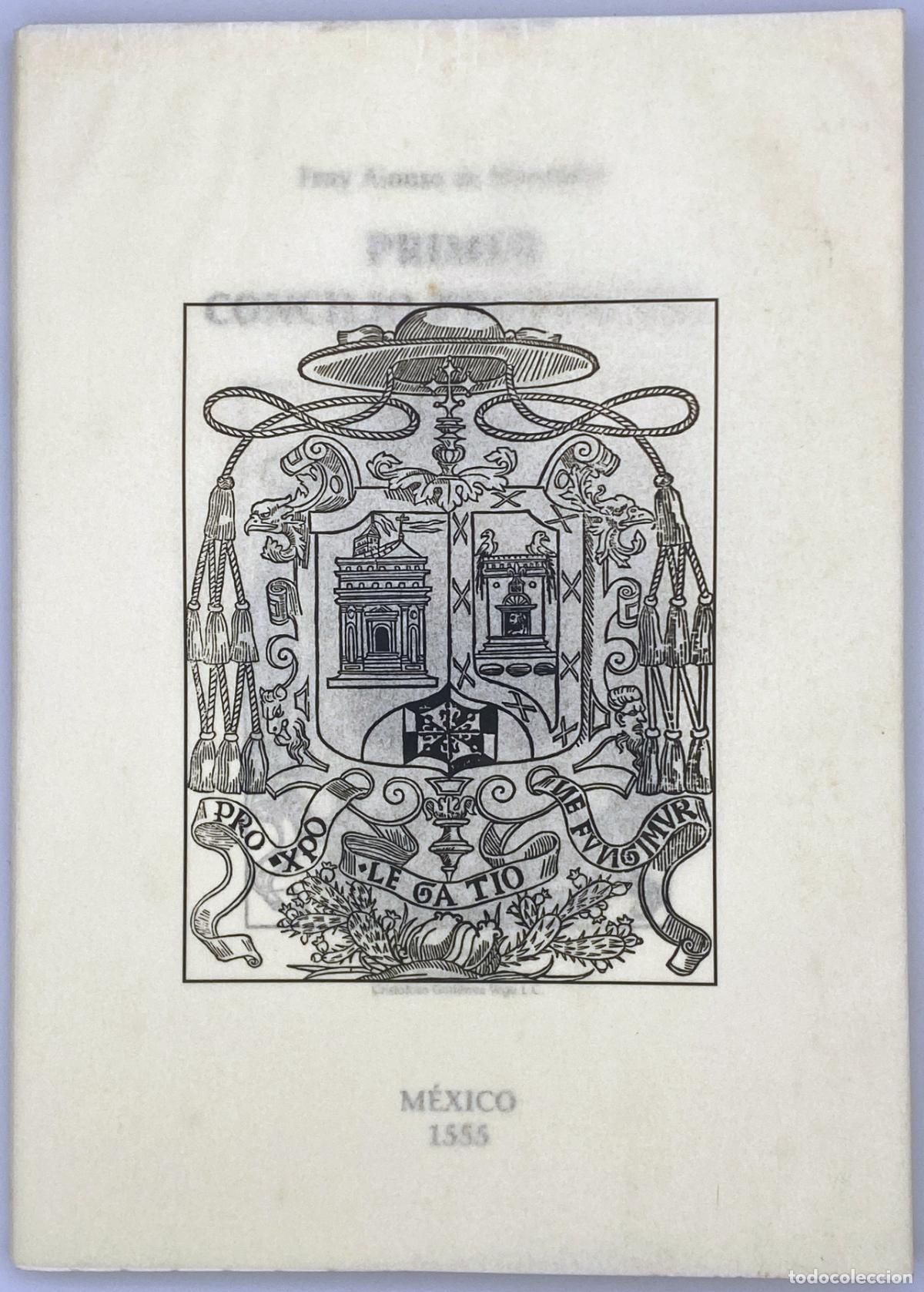 Libros de segunda mano: Fray Alonso de Mont&uacute;far - Primer Concilio Provincial M&eacute;xico1555 - Foto 1