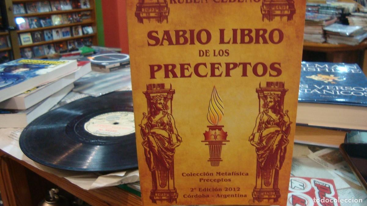 Libros de segunda mano: SABIO LIBRO DE LOS PRECEPTOS CEDE&Ntilde;O, RUBEN - Metafisica - Foto 1