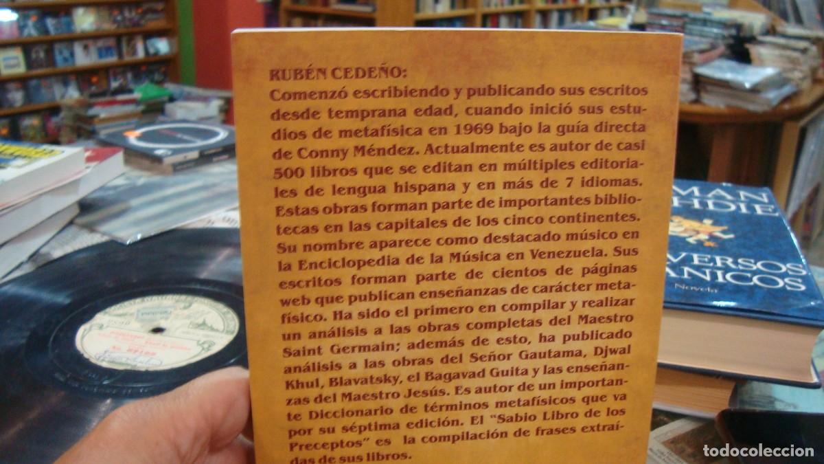 Libros de segunda mano: SABIO LIBRO DE LOS PRECEPTOS CEDE&Ntilde;O, RUBEN - Metafisica - Foto 2