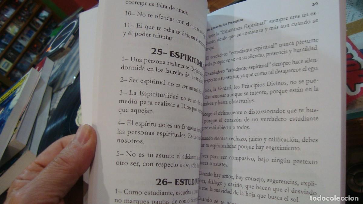 Libros de segunda mano: SABIO LIBRO DE LOS PRECEPTOS CEDE&Ntilde;O, RUBEN - Metafisica - Foto 5