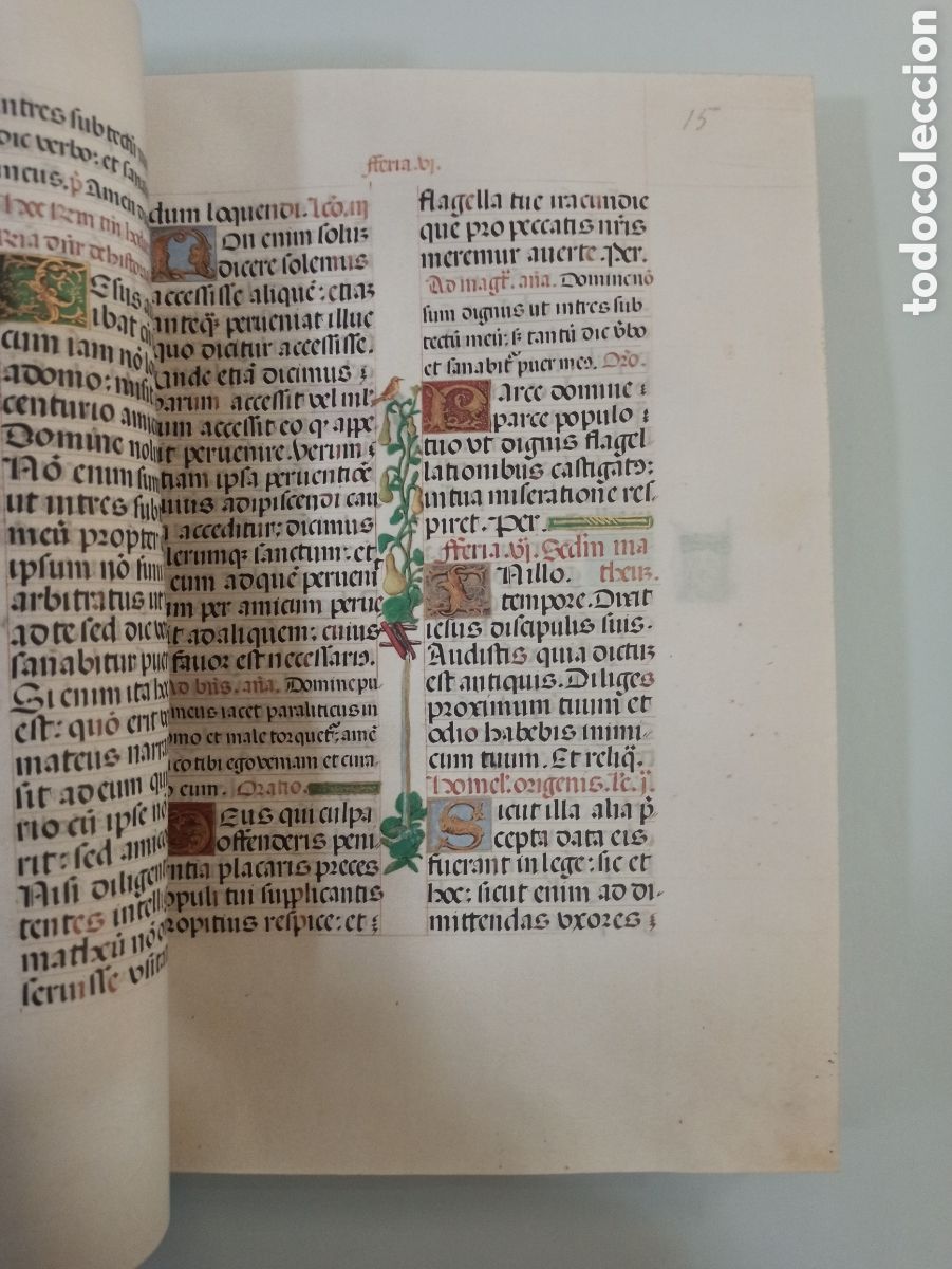 Libros de segunda mano: LIBRO DE HORAS CONDESA DE BERTIANDOS. ED. FACS&Iacute;MIL. - Foto 16