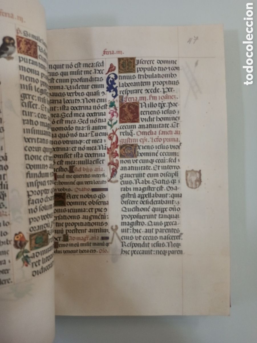 Libros de segunda mano: LIBRO DE HORAS CONDESA DE BERTIANDOS. ED. FACS&Iacute;MIL. - Foto 18