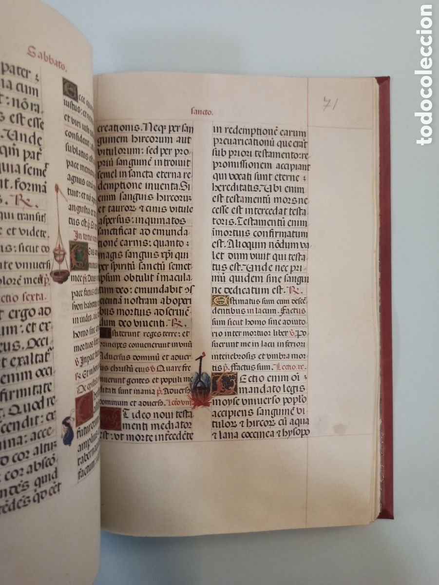 Libros de segunda mano: LIBRO DE HORAS CONDESA DE BERTIANDOS. ED. FACS&Iacute;MIL. - Foto 20