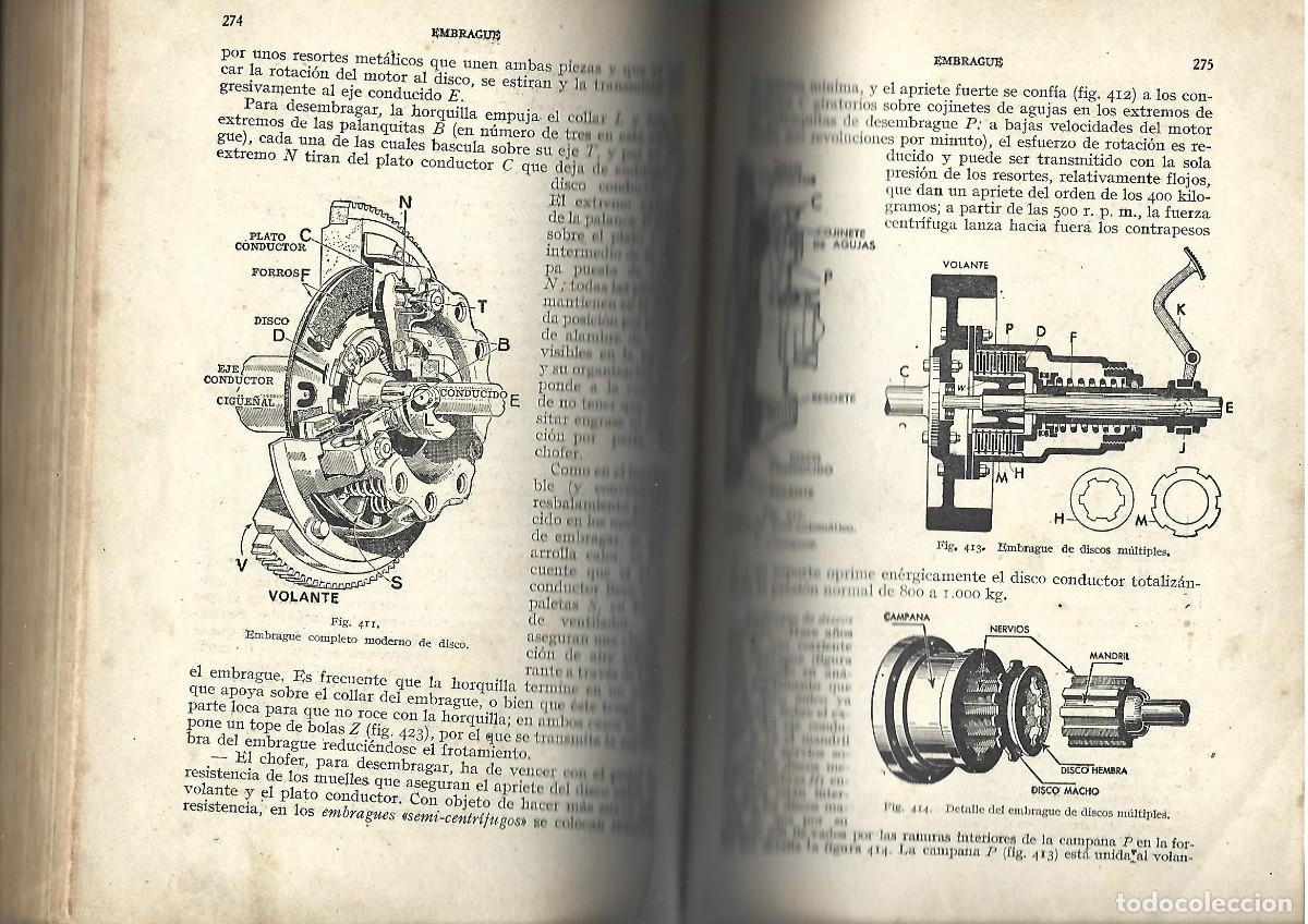 Libros de segunda mano: LIBRO COMPLETO Y EXTENSO MANUAL DEL AUTOMOVIL &iquest; A&Ntilde;OS 40 ? - Foto 3