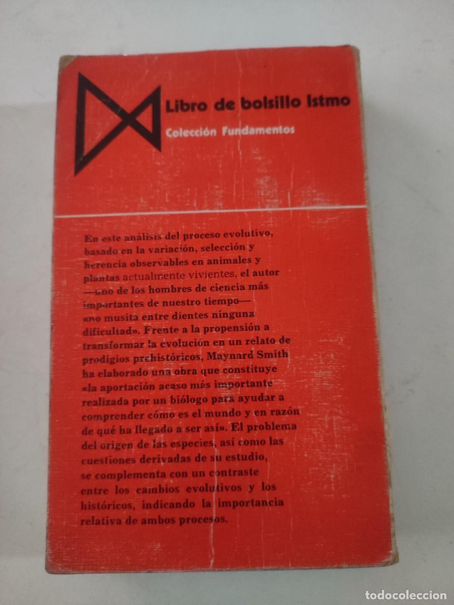 Libros de segunda mano: Teor&iacute;a de la evoluci&oacute;n. John Maynard Smith. - Foto 2