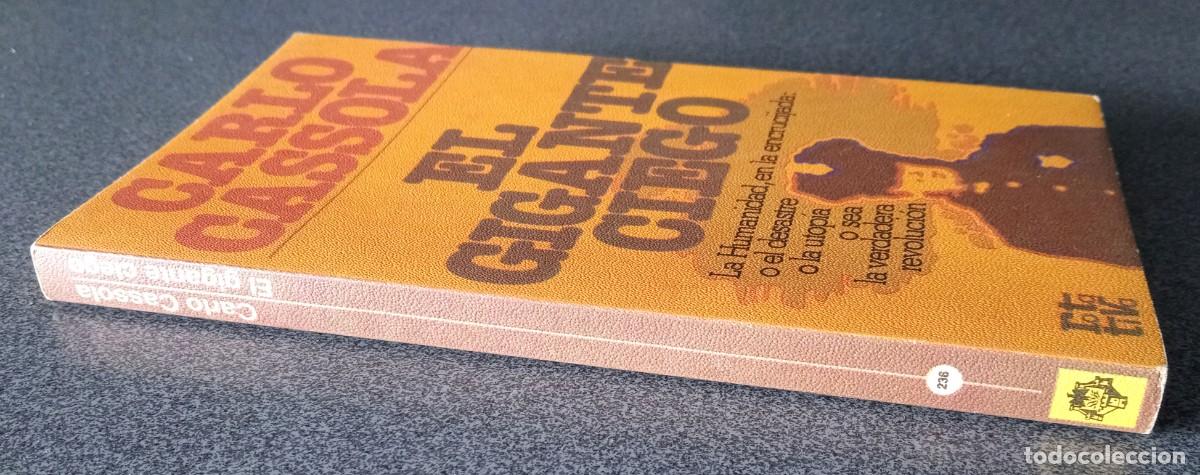 Libros de segunda mano: El Gigante Ciego Carlo Cassola - Foto 2