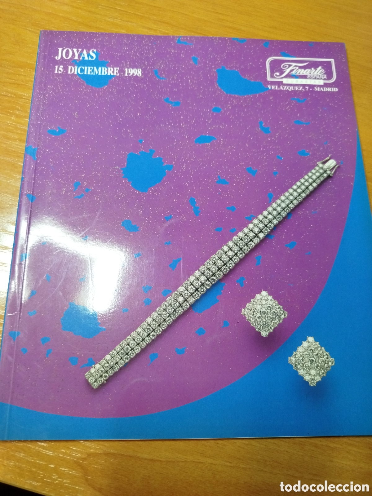 Libros de segunda mano: Joyas Finarte. Subasta diciembre 1998. Vel&aacute;zquez 7 Madrid