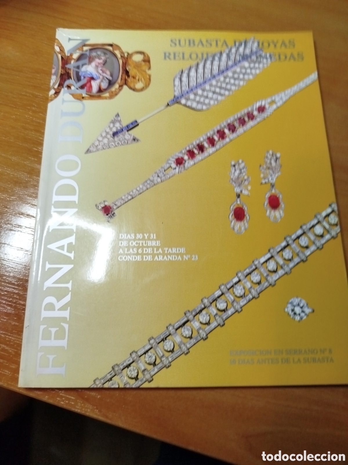 Libros de segunda mano: Fernando Dur&aacute;n. Subasta de joyas relojes y monedas. - Foto 1