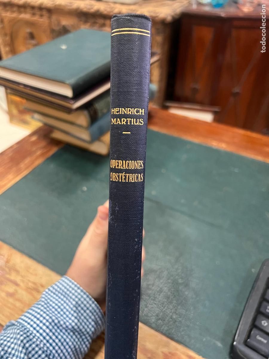 Libros de segunda mano: LIBRO OPERACIONES OBSTETRICAS - HEINRICH MARTIUS - A&Ntilde;O 1940 - Foto 2