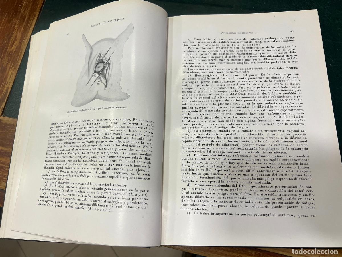 Libros de segunda mano: LIBRO TRATADO DE OBSTETRICIA OPERATORIA - A&Ntilde;O 1955 - Foto 7