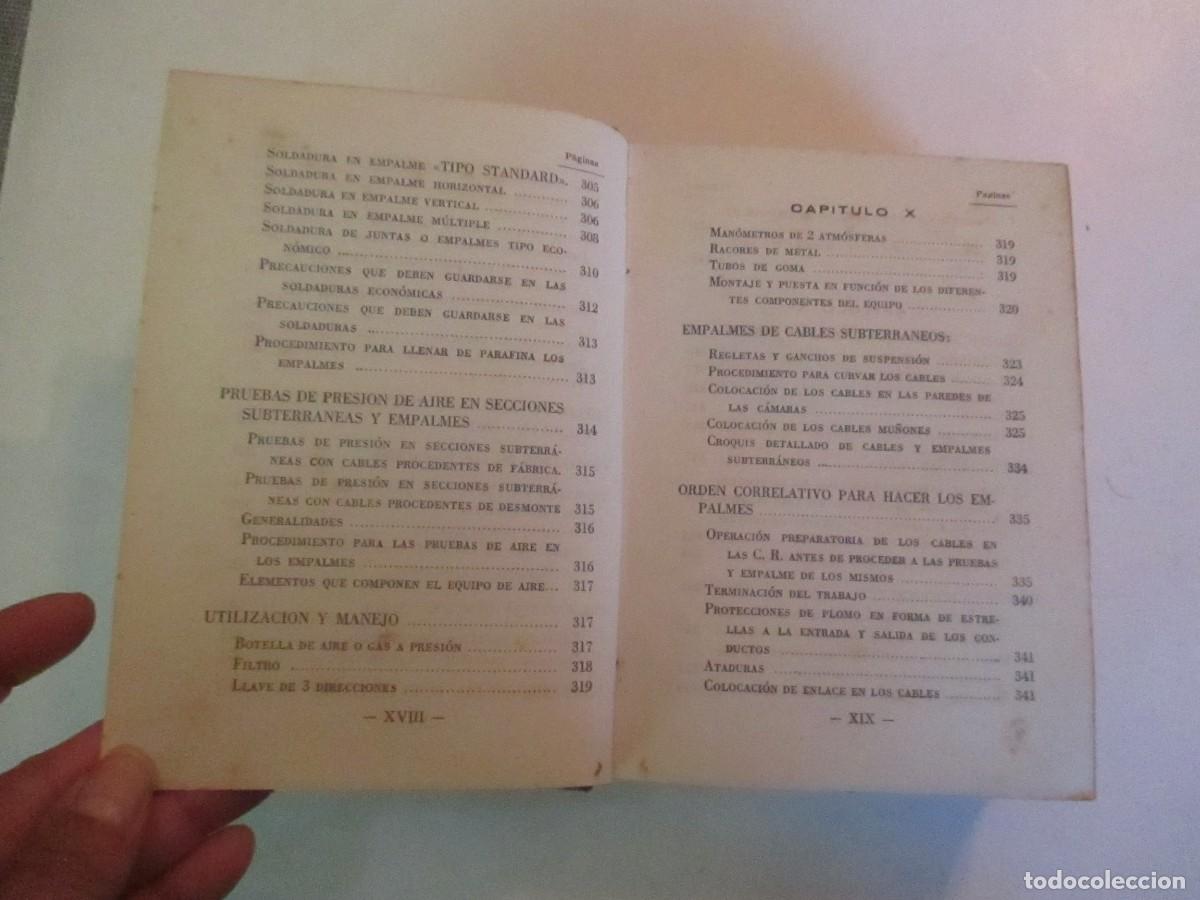 Libros de segunda mano: Manual del empalmador W30655 - Foto 7