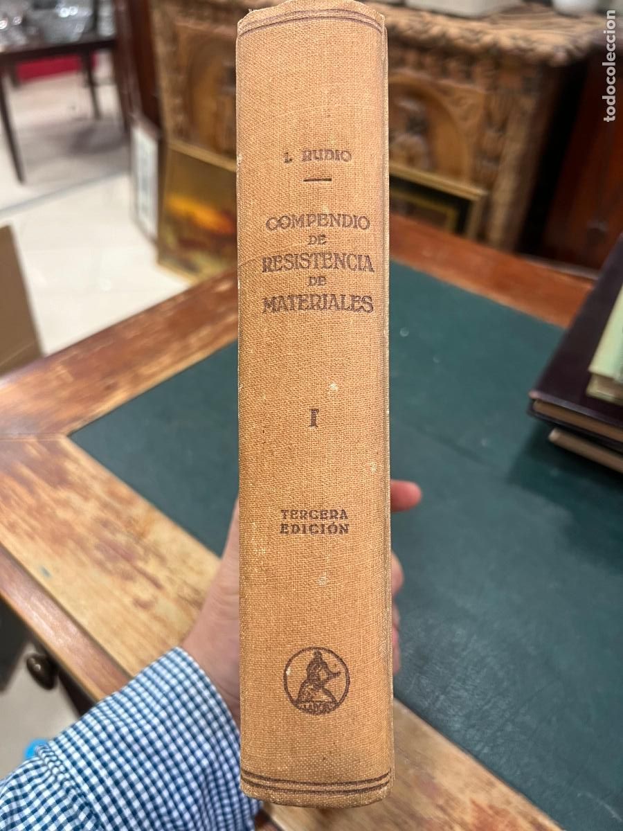 Libros de segunda mano: LIBRO COMPENDIO DE RESISTENCIA DE MATERIALES - A&Ntilde;O 1946 - Foto 2