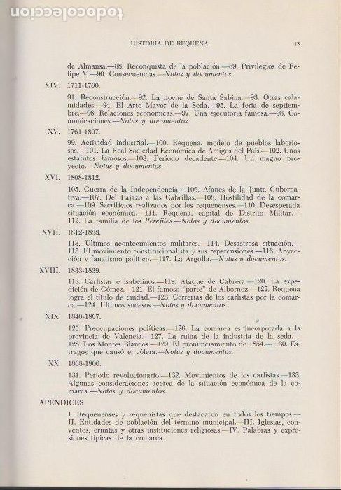 Libros de segunda mano: Historia cr&iacute;tica y documentada de la ciudad de Requena / Rafael Bernabeu L&oacute;pez - Foto 6