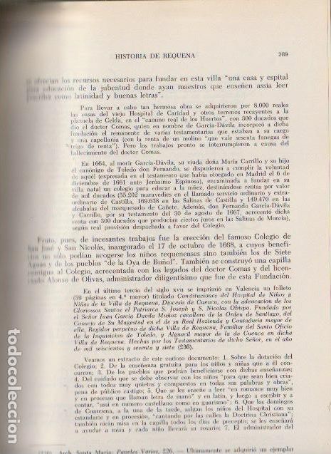 Libros de segunda mano: Historia cr&iacute;tica y documentada de la ciudad de Requena / Rafael Bernabeu L&oacute;pez - Foto 7