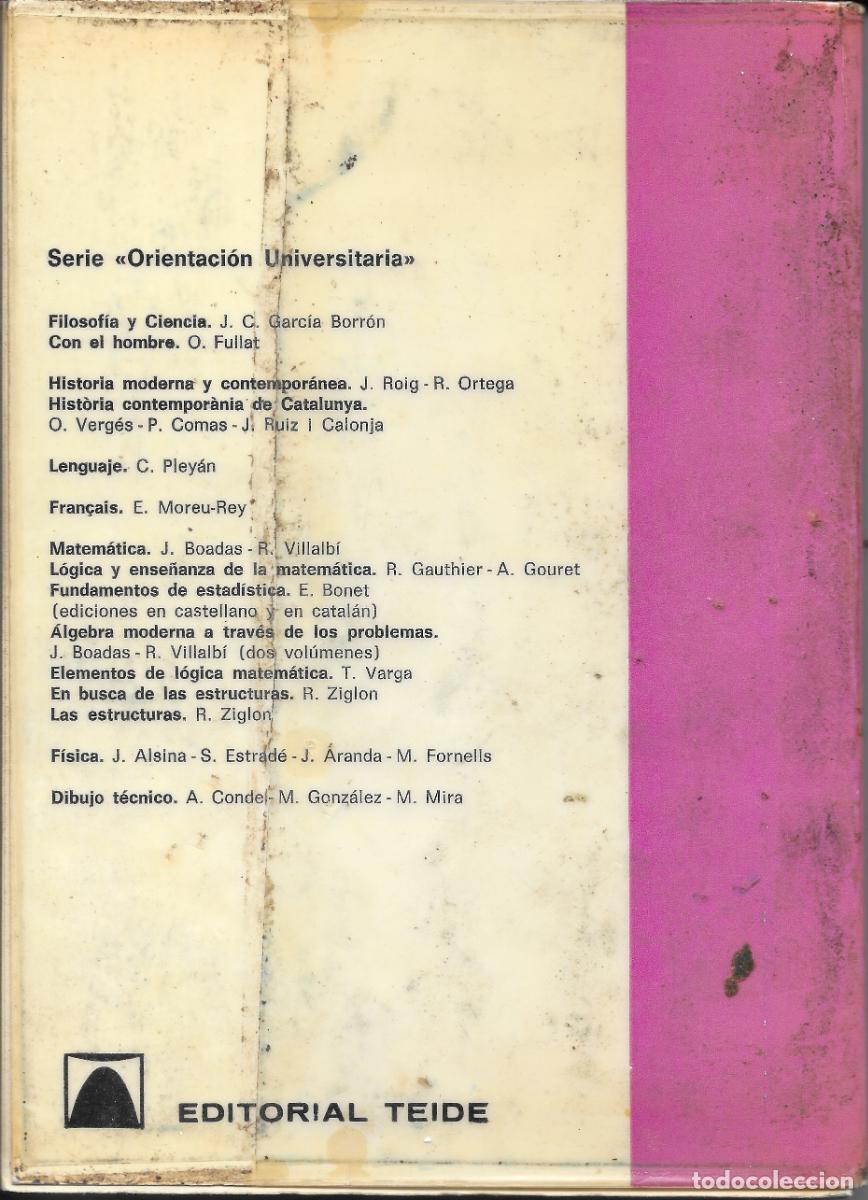 Libros de segunda mano: Carmen Pley&aacute;n - Lenguaje COU Ed. Teide 1&ordm; ed. 1978 LEER Y VER!!! - Foto 3