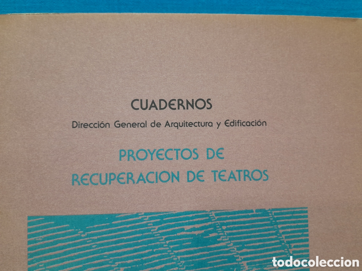 Libros de segunda mano: CUADERNOS - PROYECTOS DE RECUPERACI&Oacute;N DE TEATROS - Foto 2