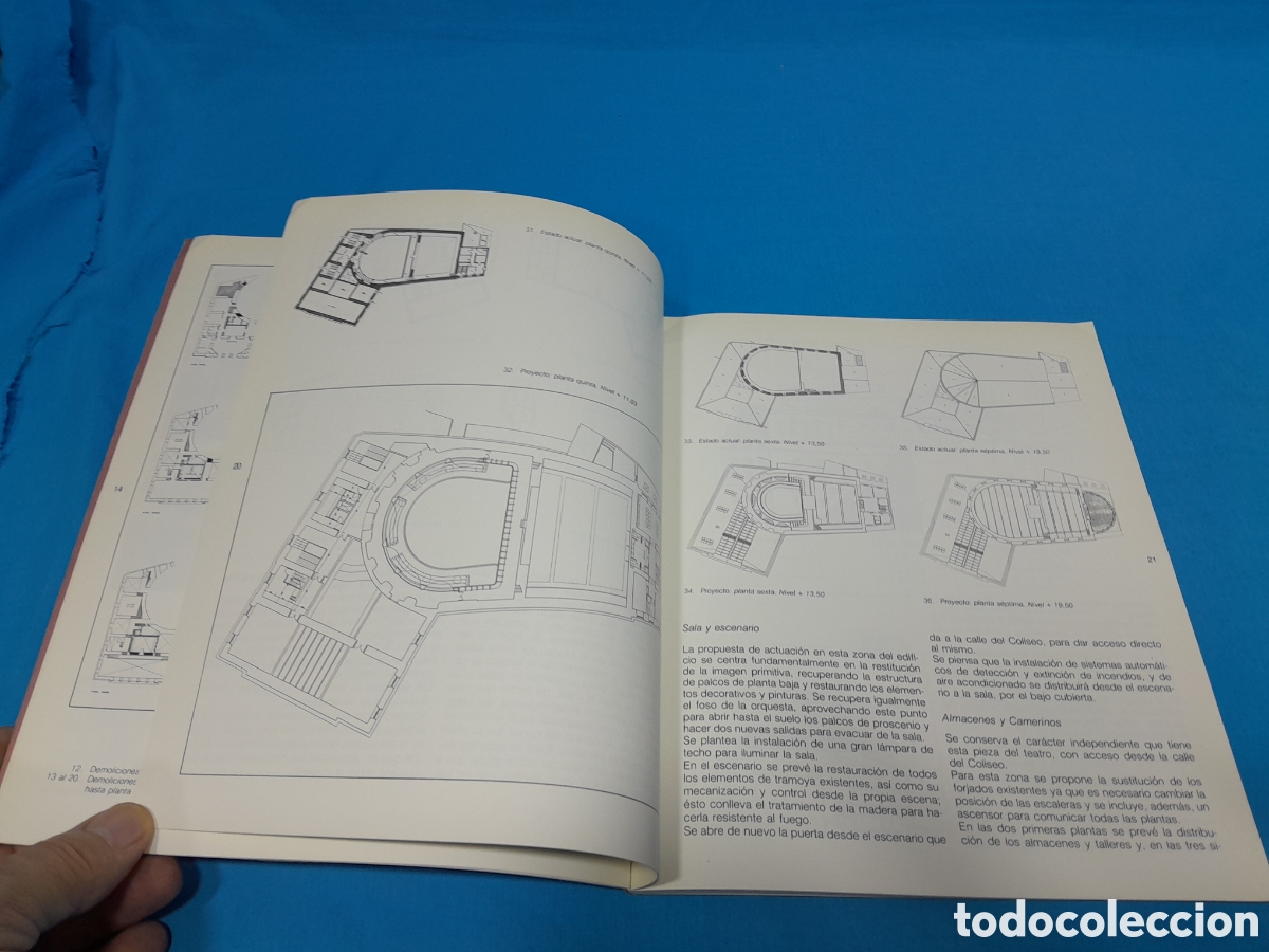 Libros de segunda mano: CUADERNOS - PROYECTOS DE RECUPERACI&Oacute;N DE TEATROS - Foto 5