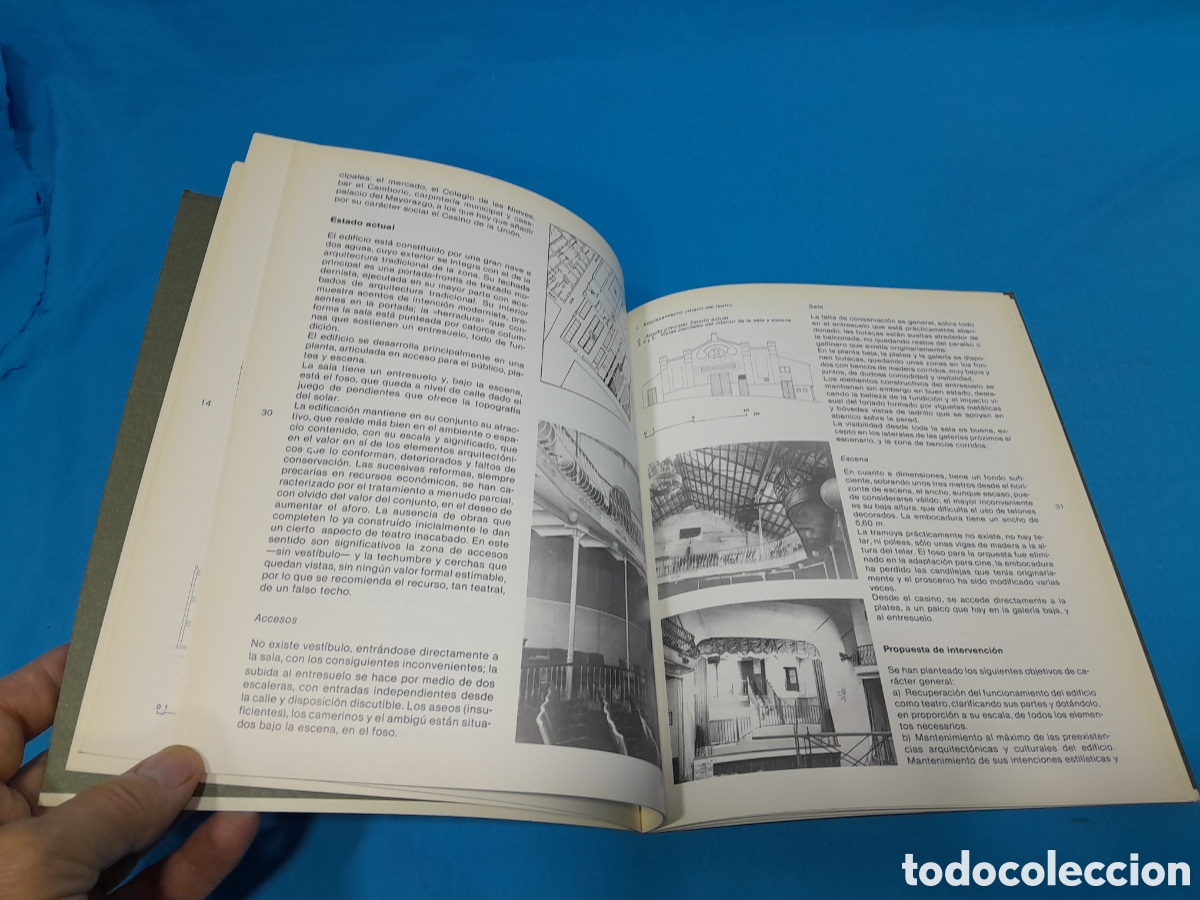 Libros de segunda mano: CUADERNOS - PROYECTOS DE RECUPERACI&Oacute;N DE TEATROS, II - Foto 5