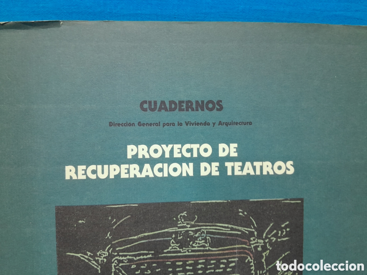 Libros de segunda mano: CUADERNOS - PROYECTOS DE RECUPERACI&Oacute;N DE TEATROS, III - Foto 2