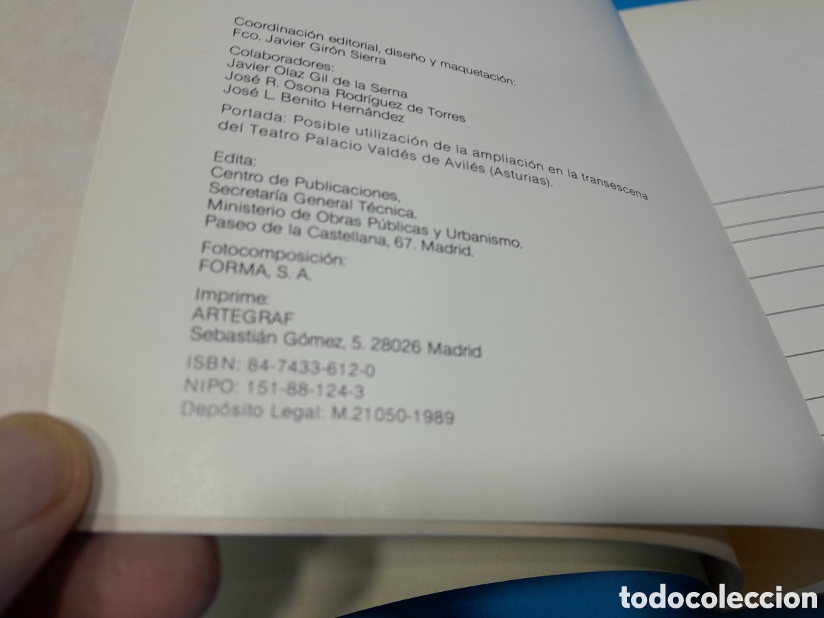 Libros de segunda mano: CUADERNOS - PROYECTOS DE RECUPERACI&Oacute;N DE TEATROS, III - Foto 4