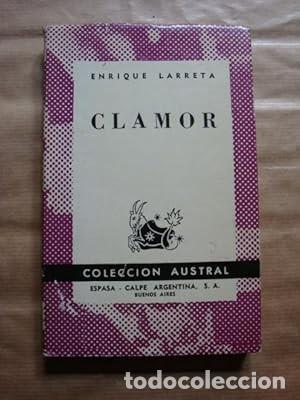 Libros de segunda mano: Clamor [Enrique Larreta] - Foto 1