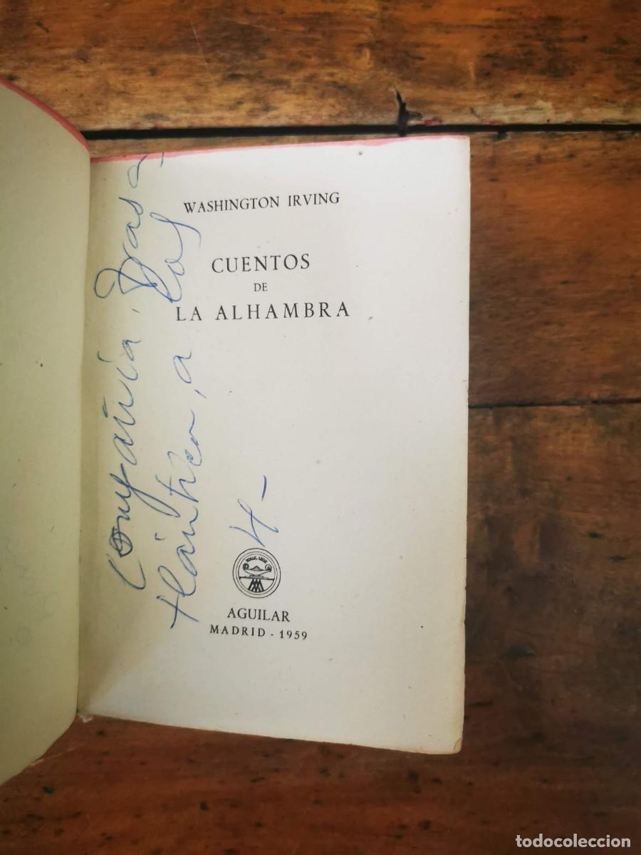 Libros de segunda mano: IRVING, Washington. Cuentos de La Alhambra - Foto 2