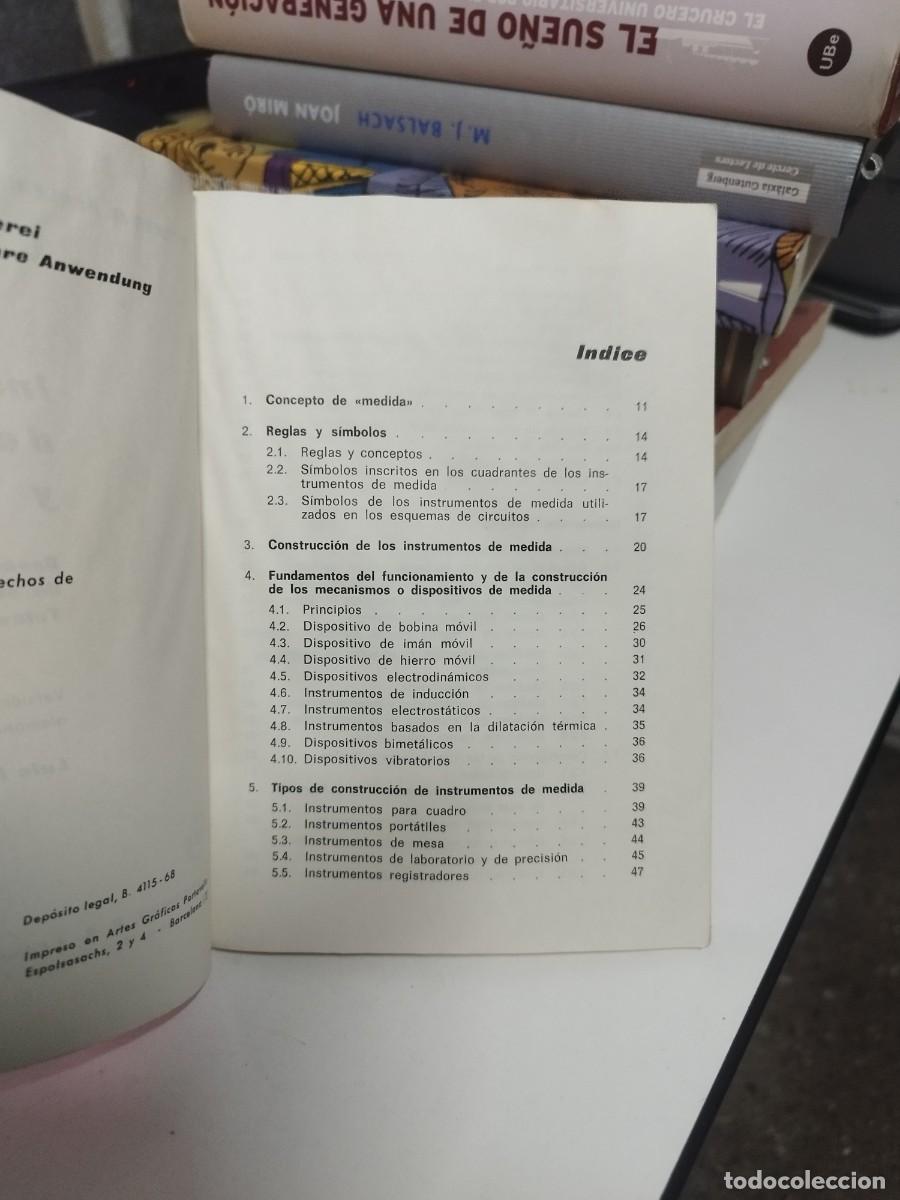 Libros de segunda mano: Electr&oacute;nica pr&aacute;ctica. Instrumentos de medida y su uso - Werner M. Kohler - Foto 3