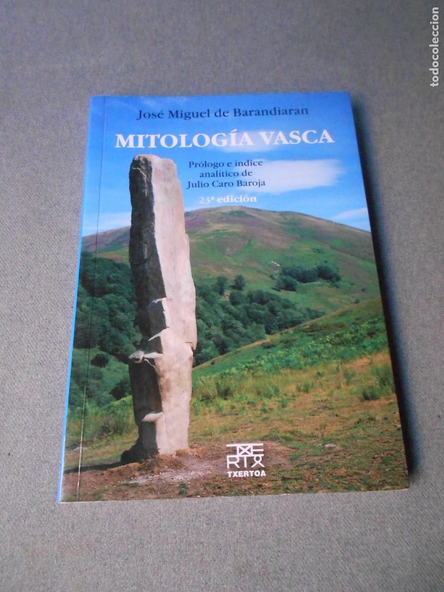 Libros de segunda mano: MITOLOGIA VASCA. JOSE MIGUEL DE BARANDIARAN - Foto 1