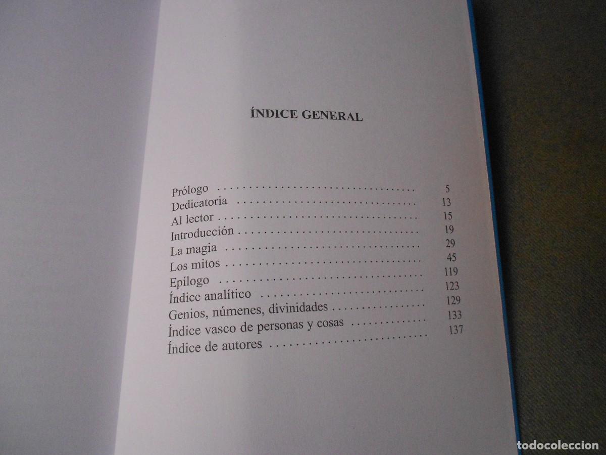 Libros de segunda mano: MITOLOGIA VASCA. JOSE MIGUEL DE BARANDIARAN - Foto 4