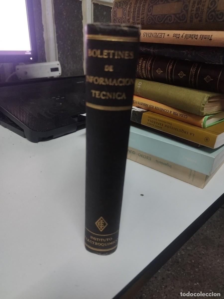 Libros de segunda mano: Boletines de informaci&oacute;n t&eacute;cnica. - Foto 1