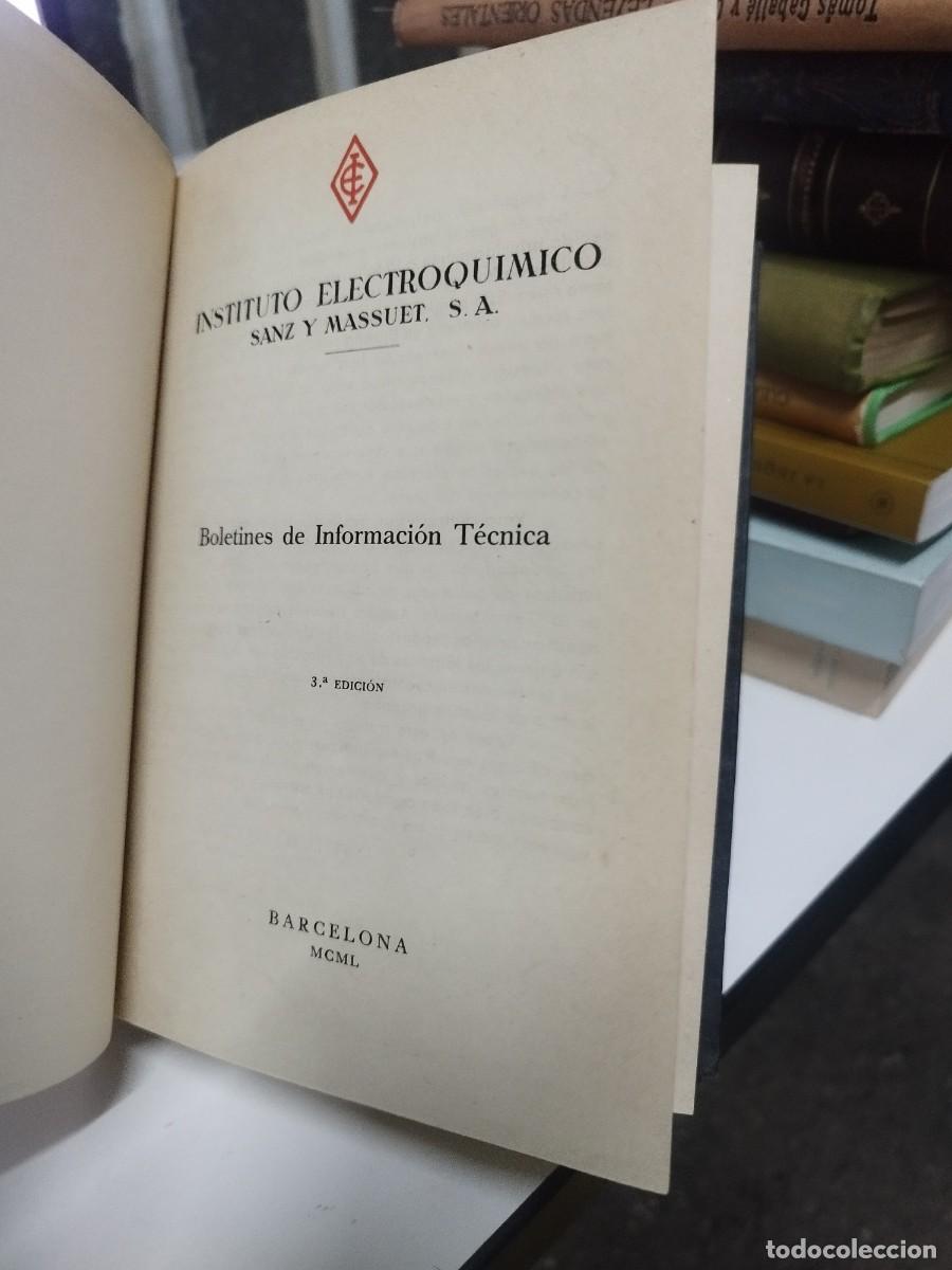 Libros de segunda mano: Boletines de informaci&oacute;n t&eacute;cnica. - Foto 2