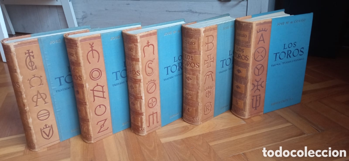 Libros de segunda mano: Colecci&oacute;n los toros tratado t&eacute;cnico e hist&oacute;rico - Foto 2