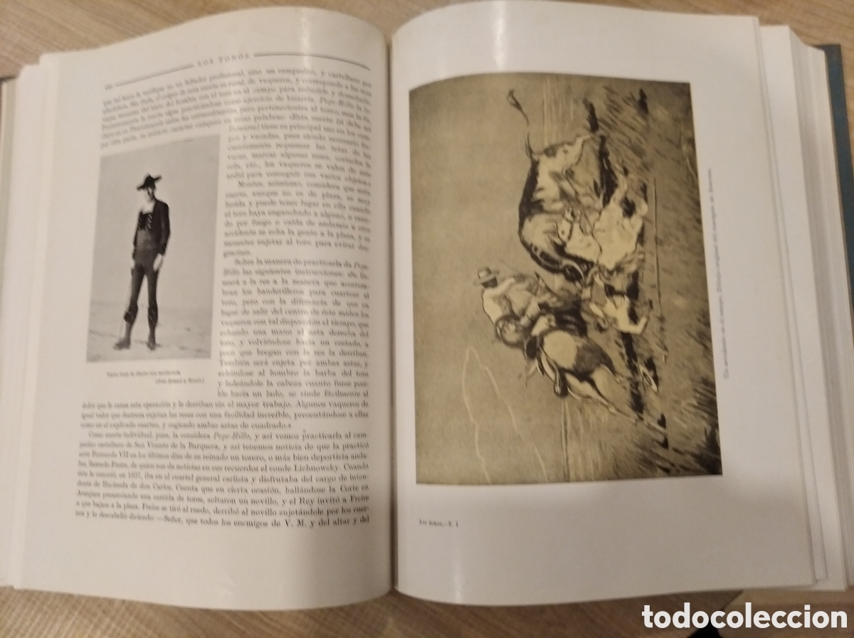 Libros de segunda mano: Colecci&oacute;n los toros tratado t&eacute;cnico e hist&oacute;rico - Foto 8