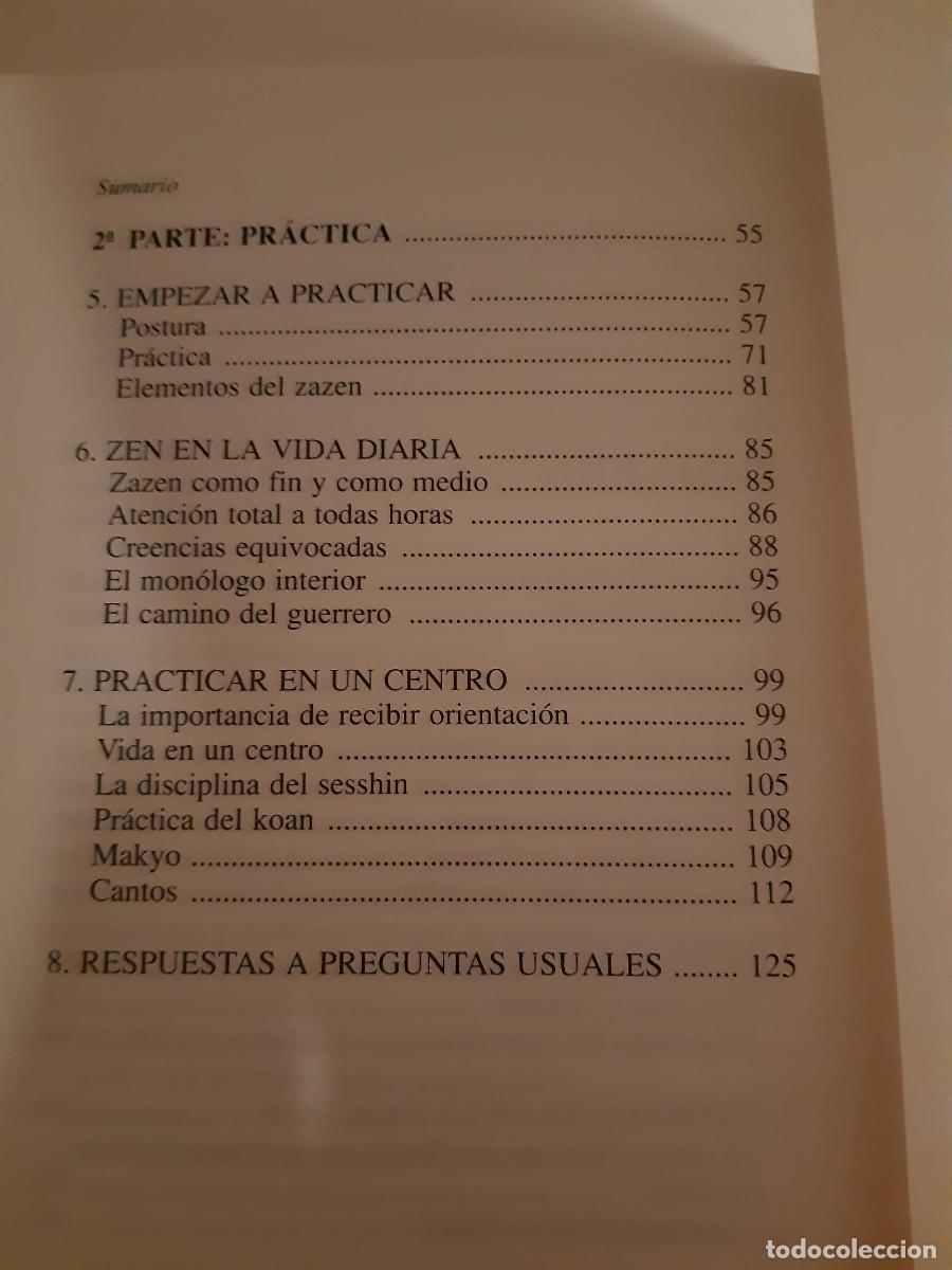 Libros de segunda mano: Introducci&oacute;n a la pr&aacute;ctica del zen Albert Low - Foto 3