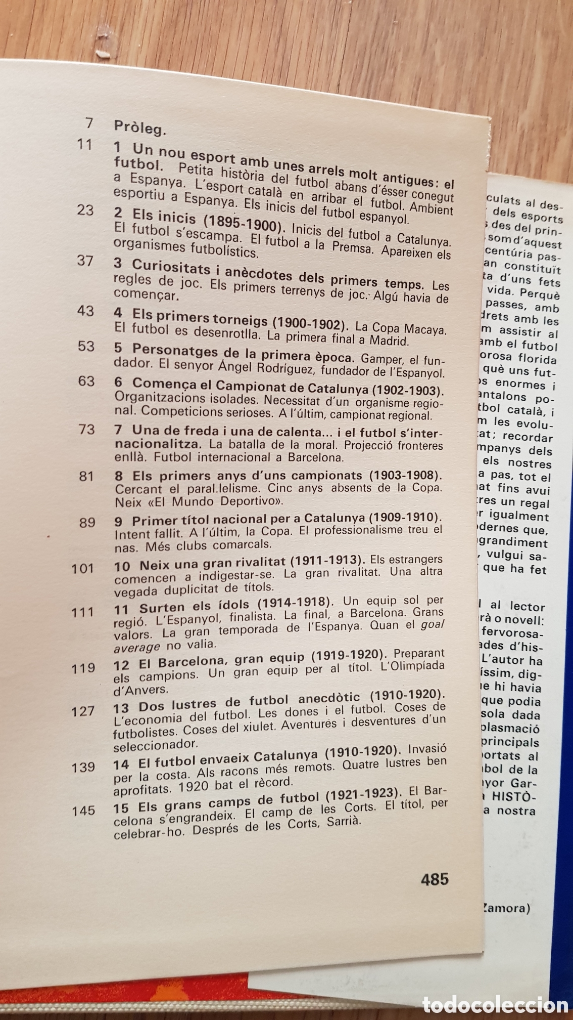Libros de segunda mano: Historia del f&uacute;tbol catala - Foto 5