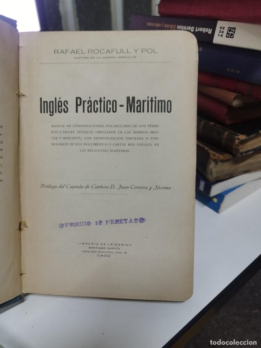 Libros de segunda mano: ROCAFULL Y POL, Rafael - INGLES PRACTICO - MARITIMO. - Foto 2
