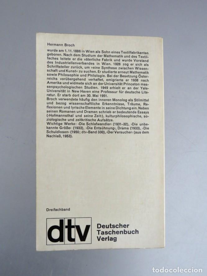 Libros de segunda mano: DER TOD DES VERGIL. HERMANN BROCH. 1958 - Foto 4