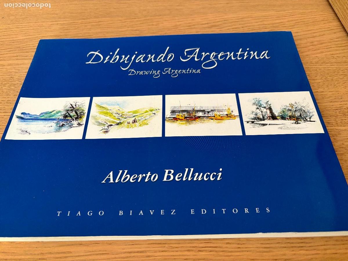 Libros de segunda mano: DIBUJANDO ARGENTINA - DRAWING ARGENTINA (RUSTICO) DE BELLUCCI ALBERTO - Foto 2