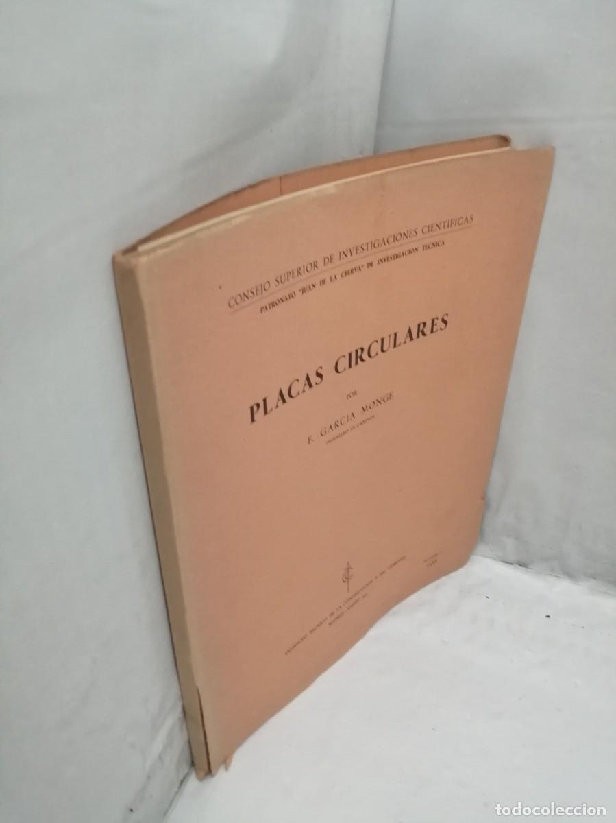 Libros de segunda mano: F. GARC&Iacute;A MONGE: Placas Circulares - Foto 8
