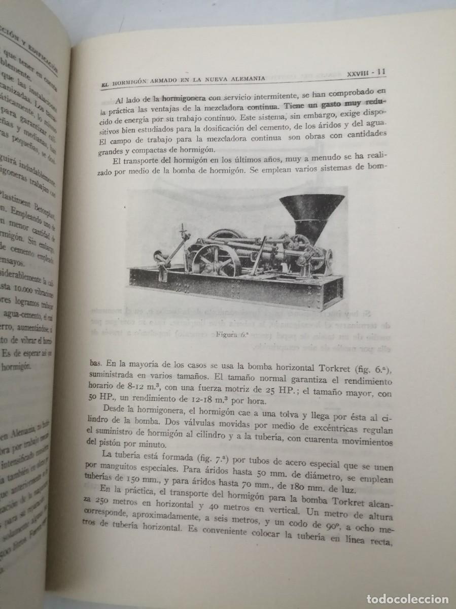 Libros de segunda mano: El Hormig&oacute;n Armado en la Nueva Alemania - Foto 4