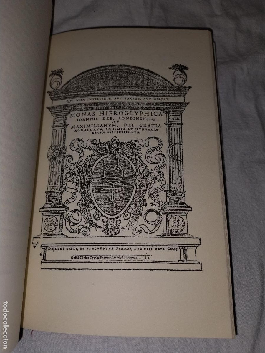 Libros de segunda mano: LA MONADA JEROLIFICA - JOHN DEE - CABALA&bull;ESOTERISMO. - Foto 7