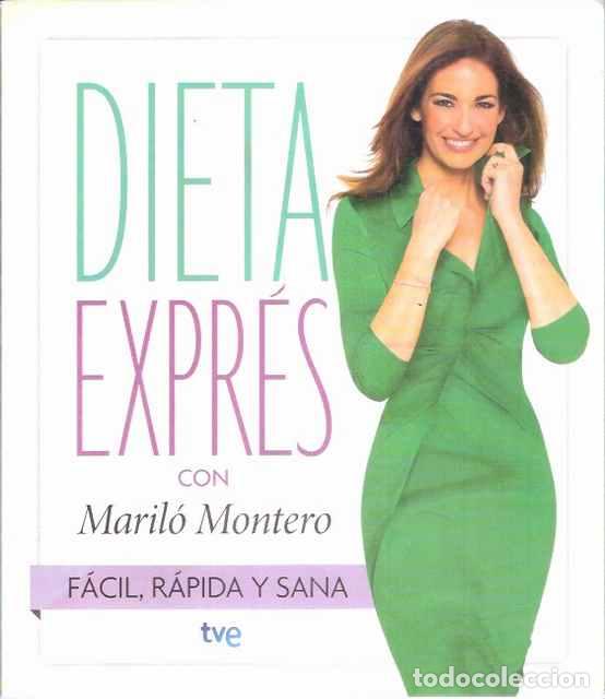Libros de segunda mano: Dieta expr&eacute;s - Maril&oacute; Montero - Foto 1