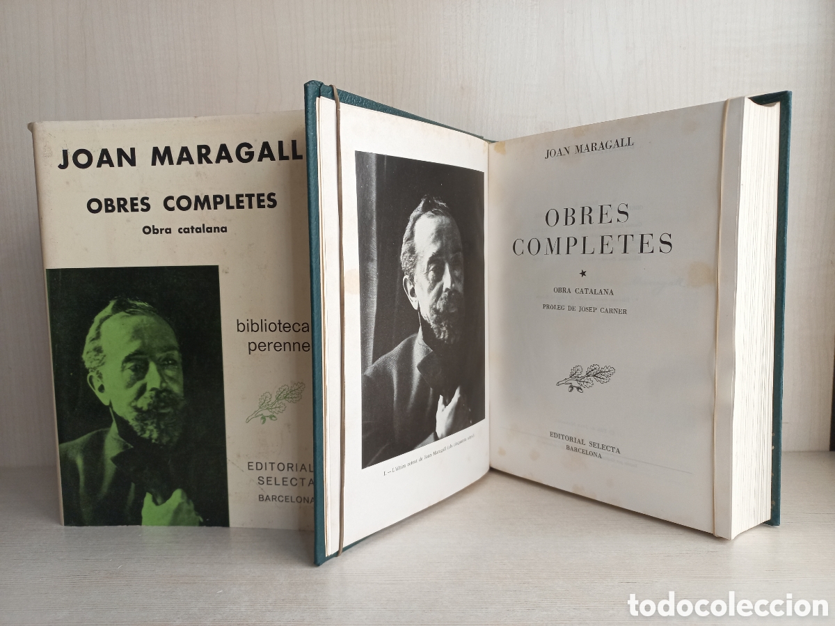 Libros de segunda mano: Obres Completes I. Joan Maragall. Selecta, Perenne, 1970. Catal&aacute;n. - Foto 7