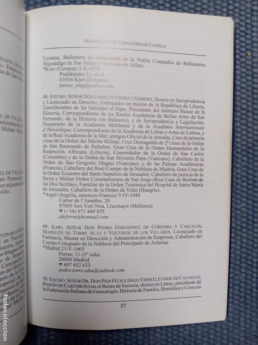 Libros de segunda mano: Maestranza de Caballer&iacute;a de Castilla. Estado - Foto 5