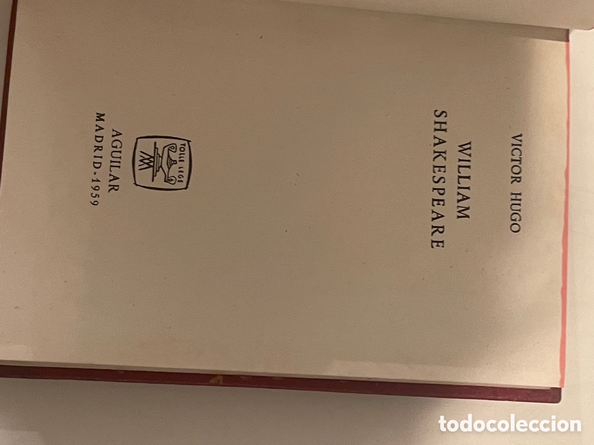 Libros de segunda mano: Crisol, Shakespeare, Victor Hugo - Foto 3