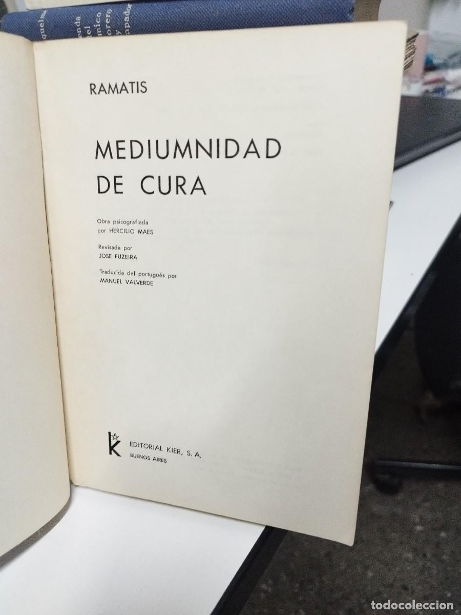 Libros de segunda mano: AMATIS : MEDIUMNIDAD DE CURA (KIER, 1969). - Foto 2