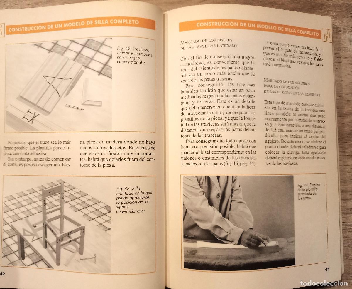 Libros de segunda mano: 25 NUEVOS MODELOS DE SILLAS - J. VILARGUNTER MU&Ntilde;OZ - ED. DE VECCHI - 2000 - Foto 4