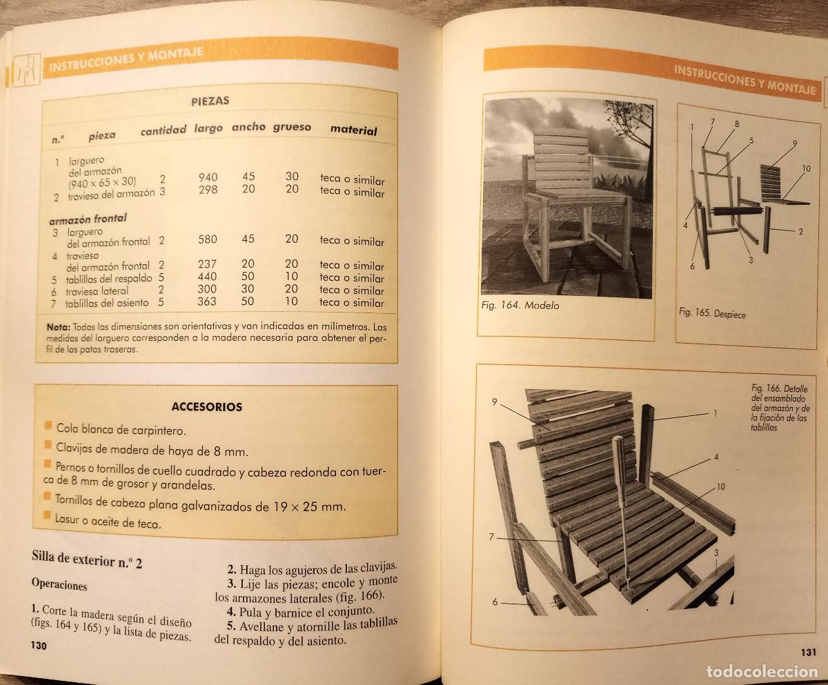 Libros de segunda mano: 25 NUEVOS MODELOS DE SILLAS - J. VILARGUNTER MU&Ntilde;OZ - ED. DE VECCHI - 2000 - Foto 7