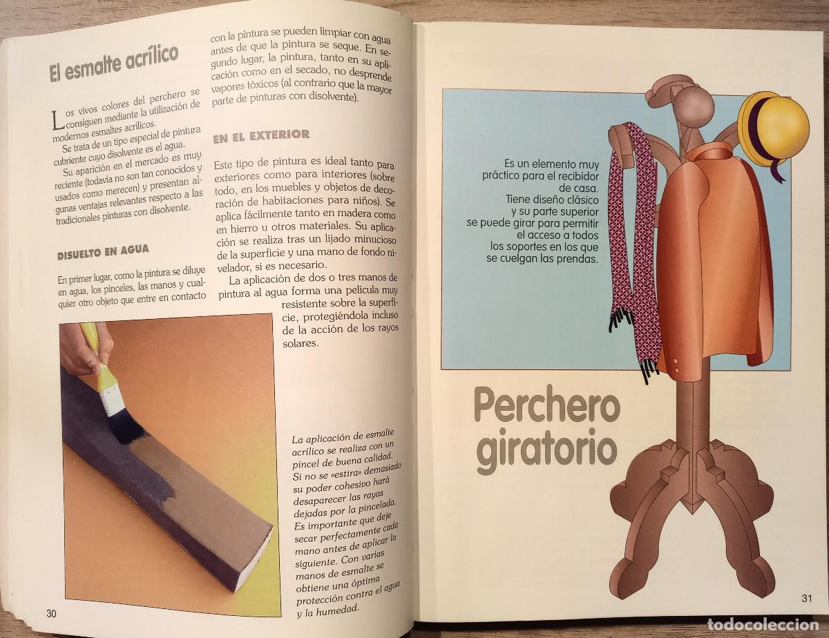 Libros de segunda mano: PROYECTOS DE CARPINTERIA - FRANCESCO POGGI - ED. DE VECCHI - 2001 - Foto 4
